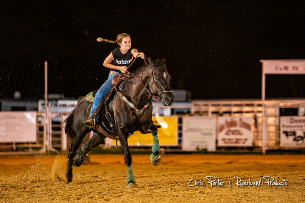 Barrel Racer Running out